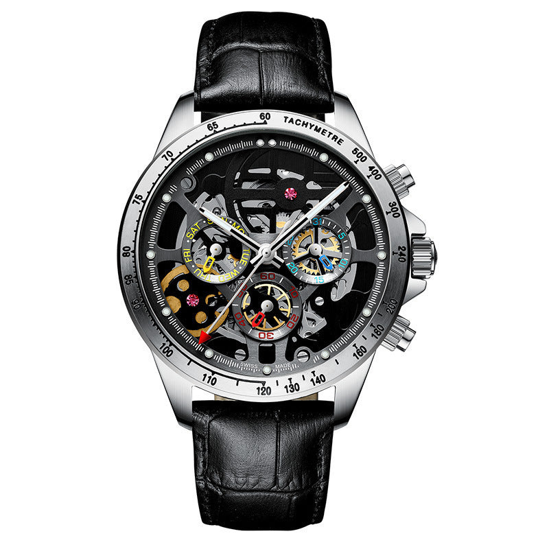 Automatik-Uhr mit Zweifach-Anzeige – Bild 8 | LuxeStyle