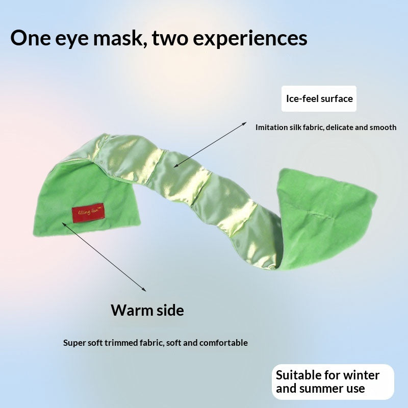 All-Season Schlafmaske mit Glaskügelchen