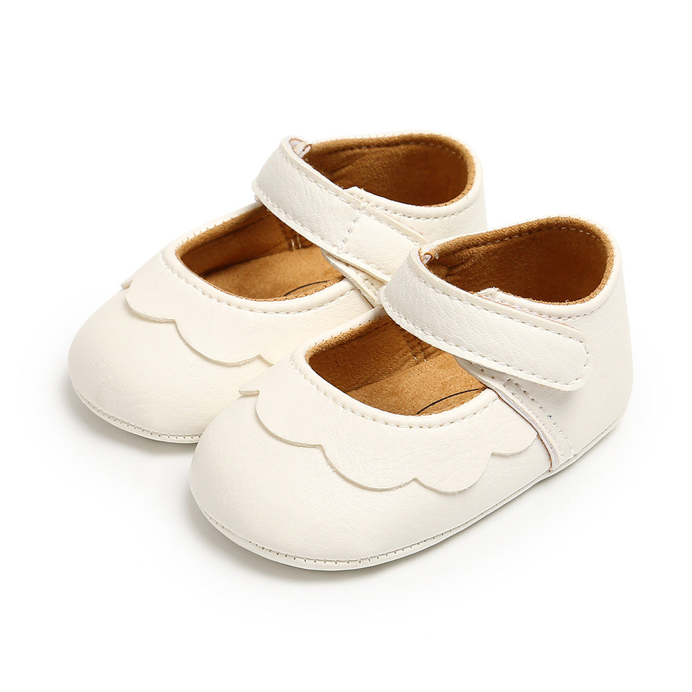 Einfarbige Lauflernschuhe für Baby-Mädchen