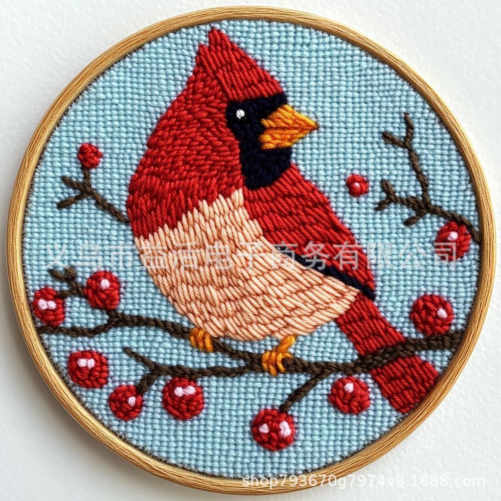 Tier-Motiv Stickerei Set