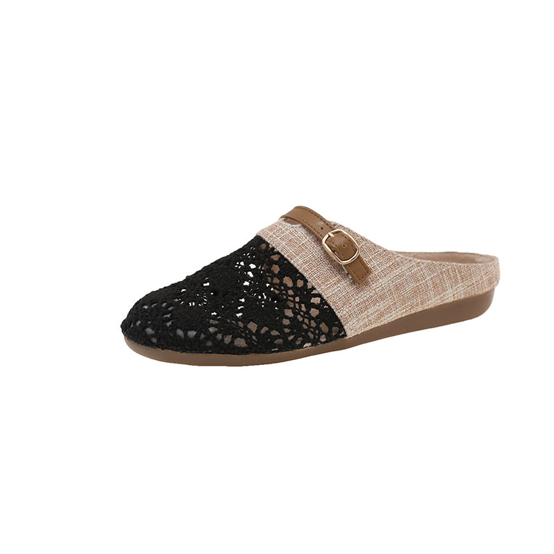Virgent Hollow Out Breathable Slide Sandalen