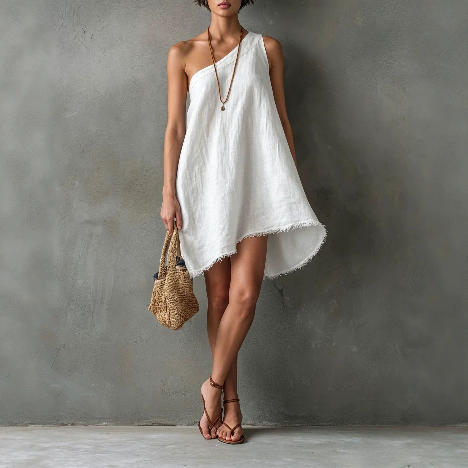 Lockere Damenkleid
