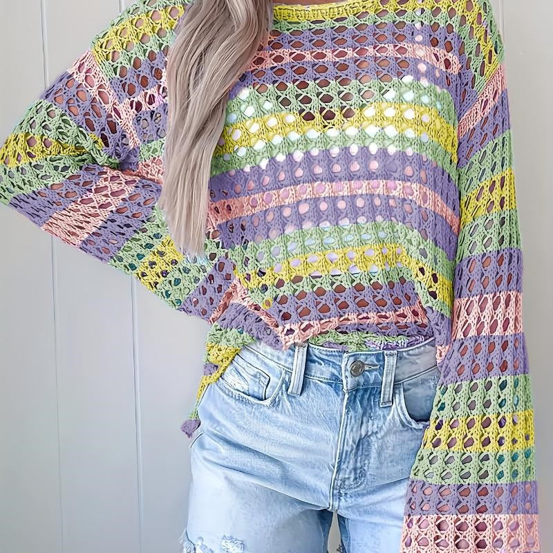 Sommer-Top mit Lochmuster