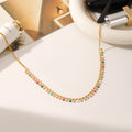 Buntes Ölschmuck-Halsband