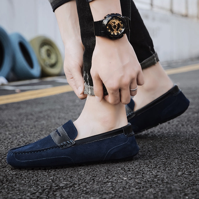 Farbblock-Loafer