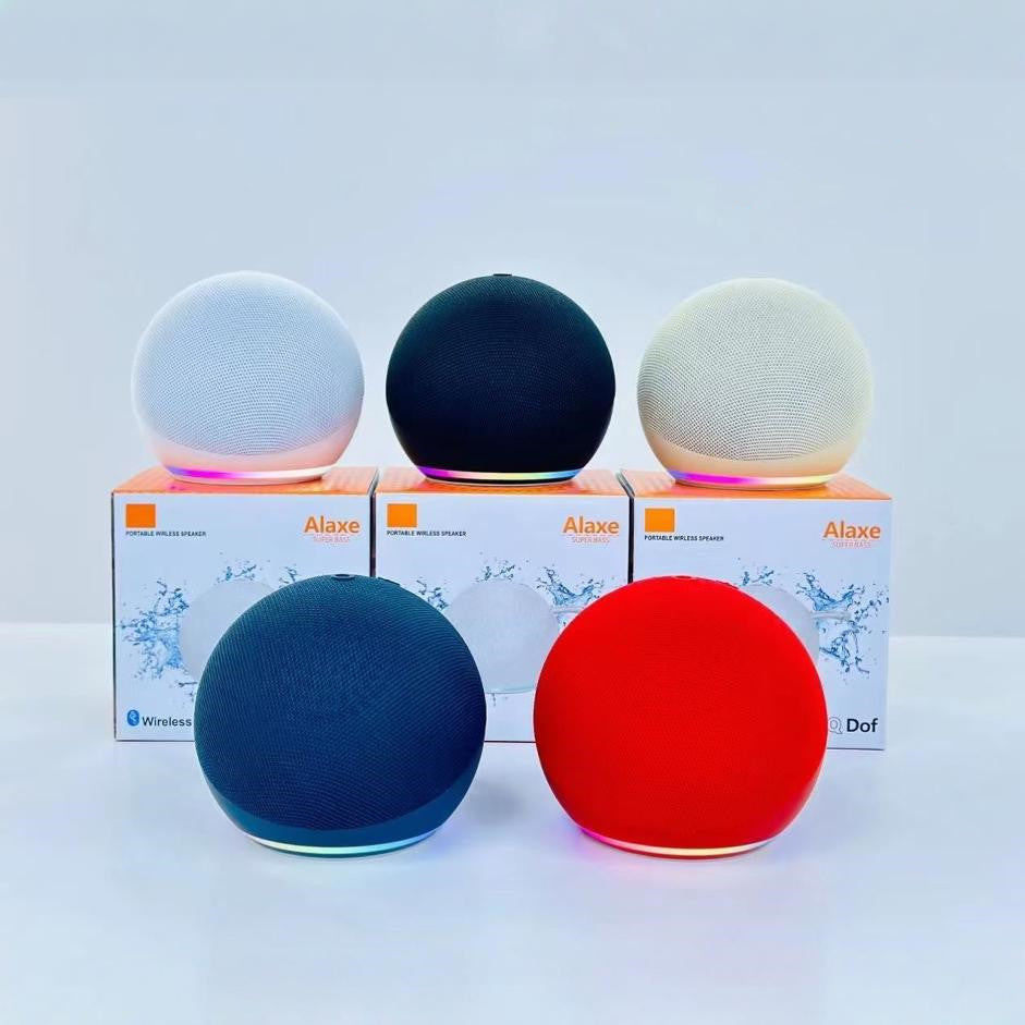 Kompakter Stoff-Mini-Lautsprecher mit Subwoofer