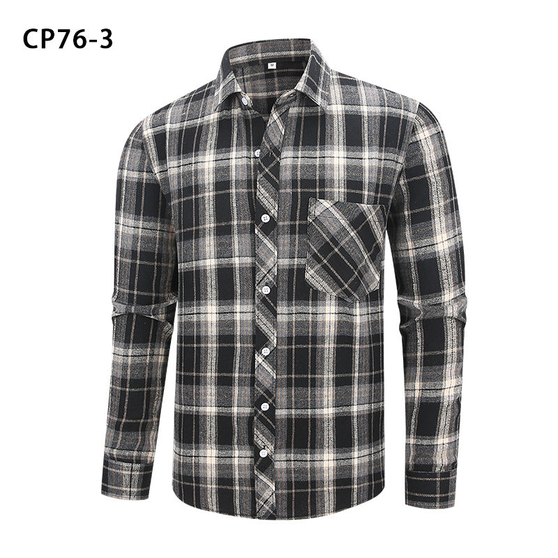 Herren Langarm-Freizeithemd im Karo-Look – Bild 8 | LuxeStyle