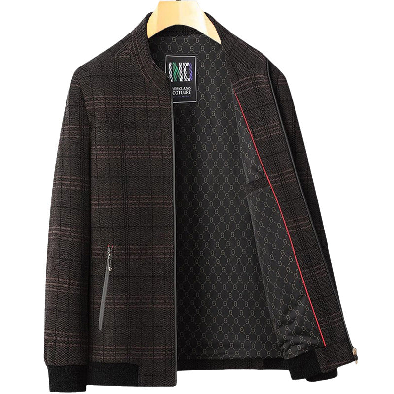 Freizeitjacke mit Stehkragen für Herren