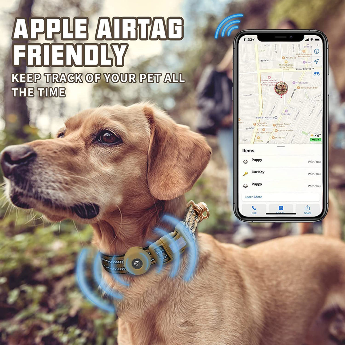 Halsband für Haustiere mit Silikonhülle – Bild 6 | LuxeStyle