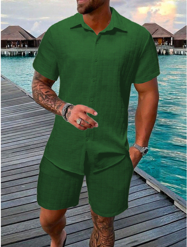 Sommer-Jacquard-Shorts mit Farbvarianten – Bild 4 | LuxeStyle