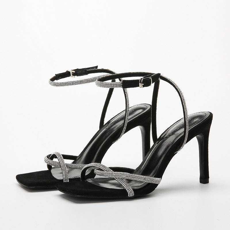 High Heel Sandalette mit Riemchen – Bild 6 | LuxeStyle