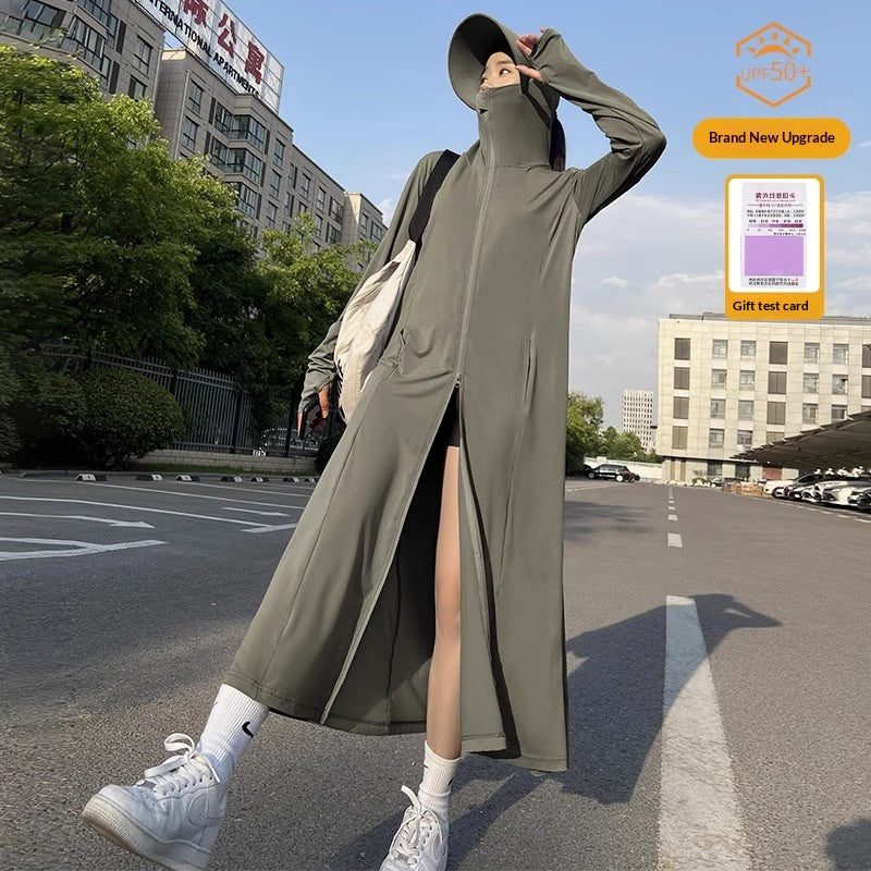 UV-Schutz Sommerkleid mit Taillenbetonung
