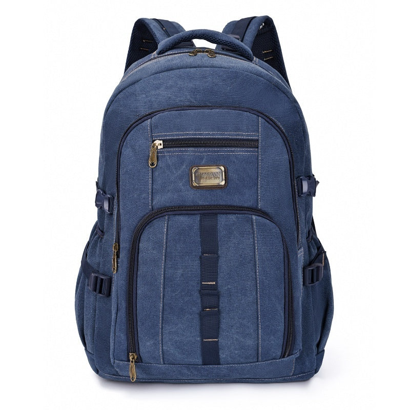 Retro Canvas Rucksack für Reise & Freizeit