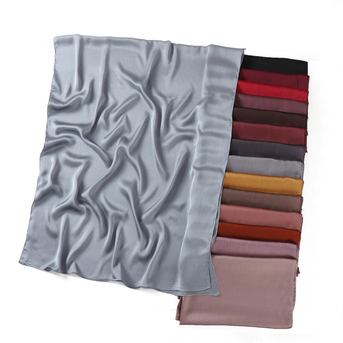 Einfarbiger Sommer-Schal für Damen – Bild 13 | LuxeStyle