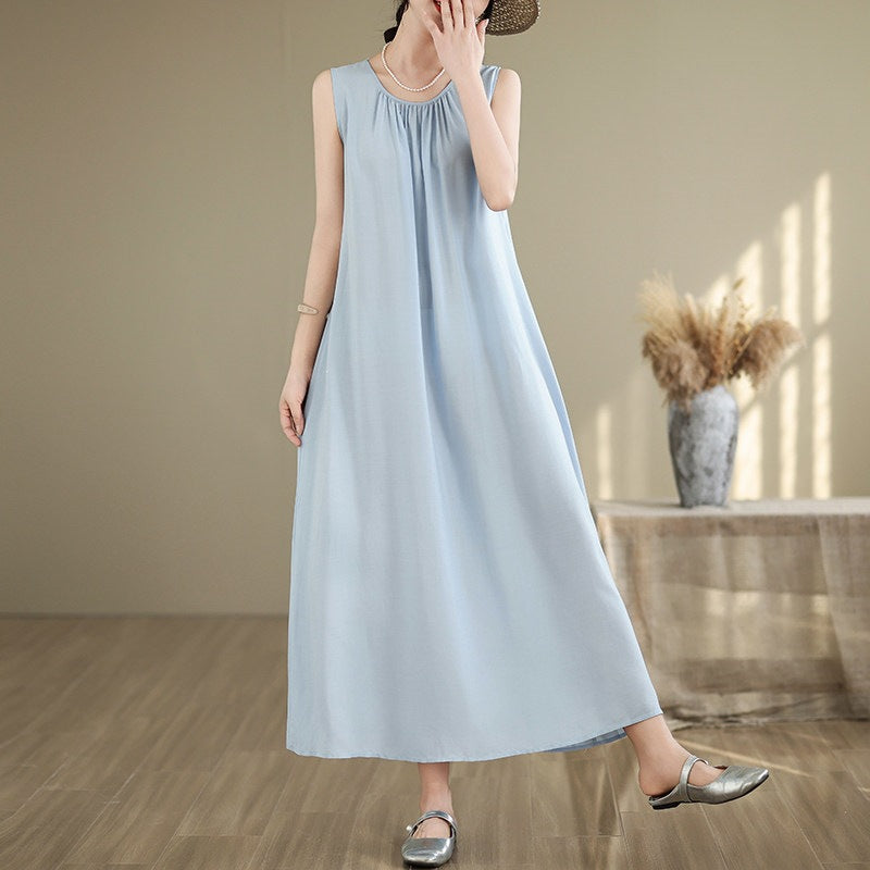 Florales Strandkleid für den Sommer