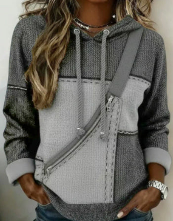 Kapuzenpullover mit Print für Damen
