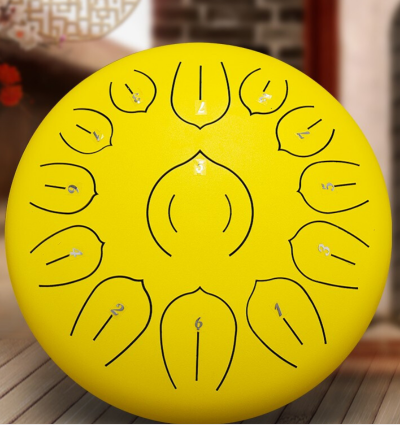 12-Zoll 13-Ton Lotus Heart Steel Tongue Drum
