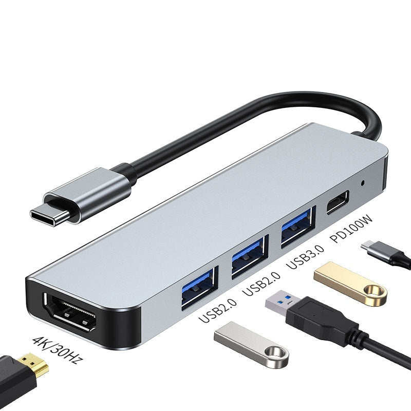 6-in-1 Dock für Notebook & Tablet