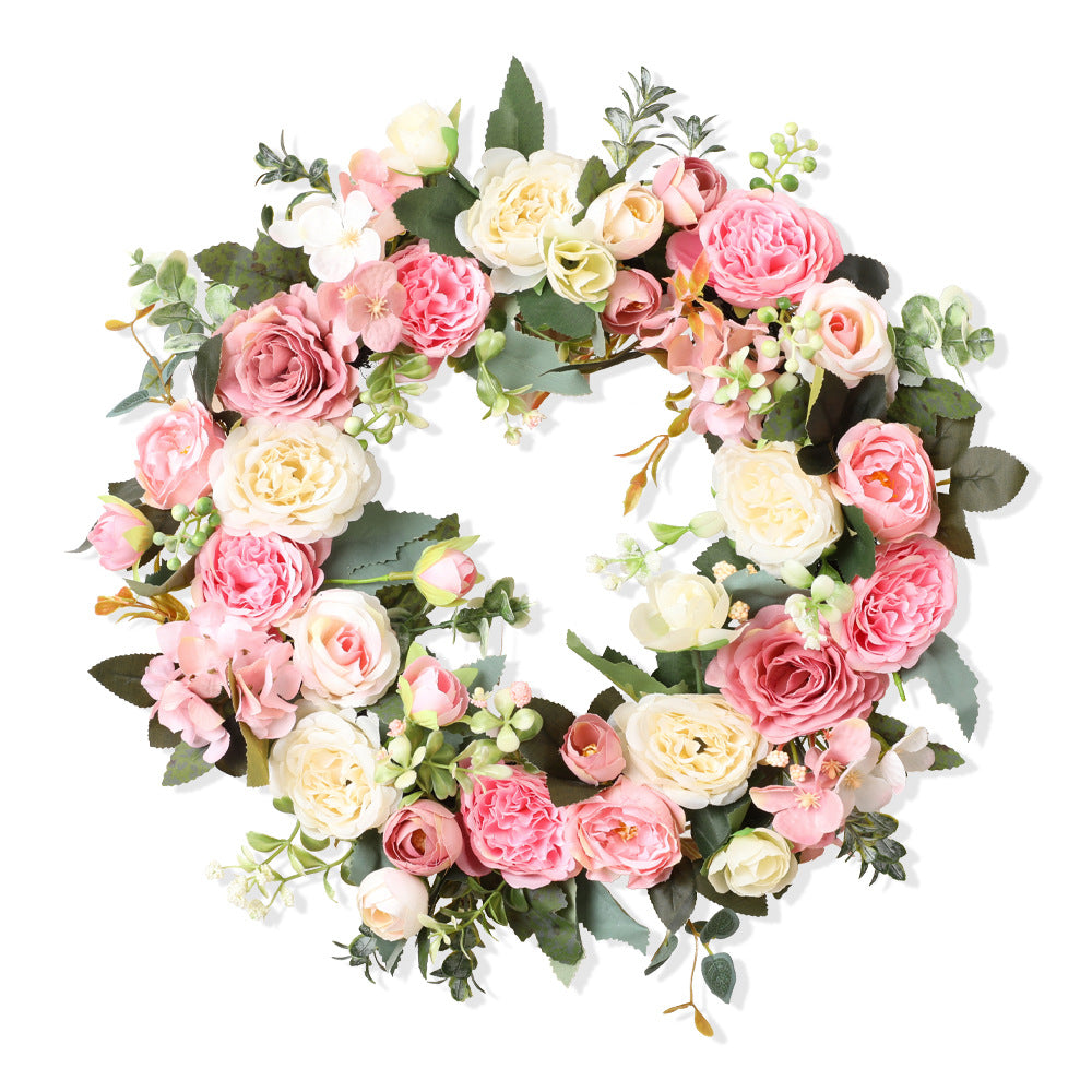 Rosen- und Hortensienkranz für Frühling & Sommer | LuxeStyle