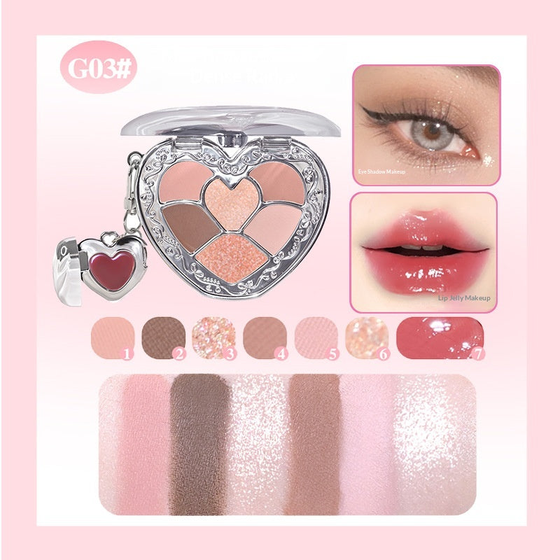 Lidschatten- & Lipgloss-Palette für den Alltag