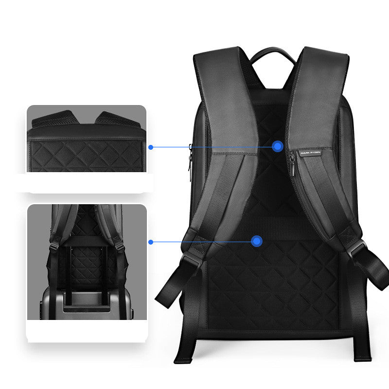 Eleganter Business Rucksack für Herren (15.6 Zoll) – Bild 3 | LuxeStyle