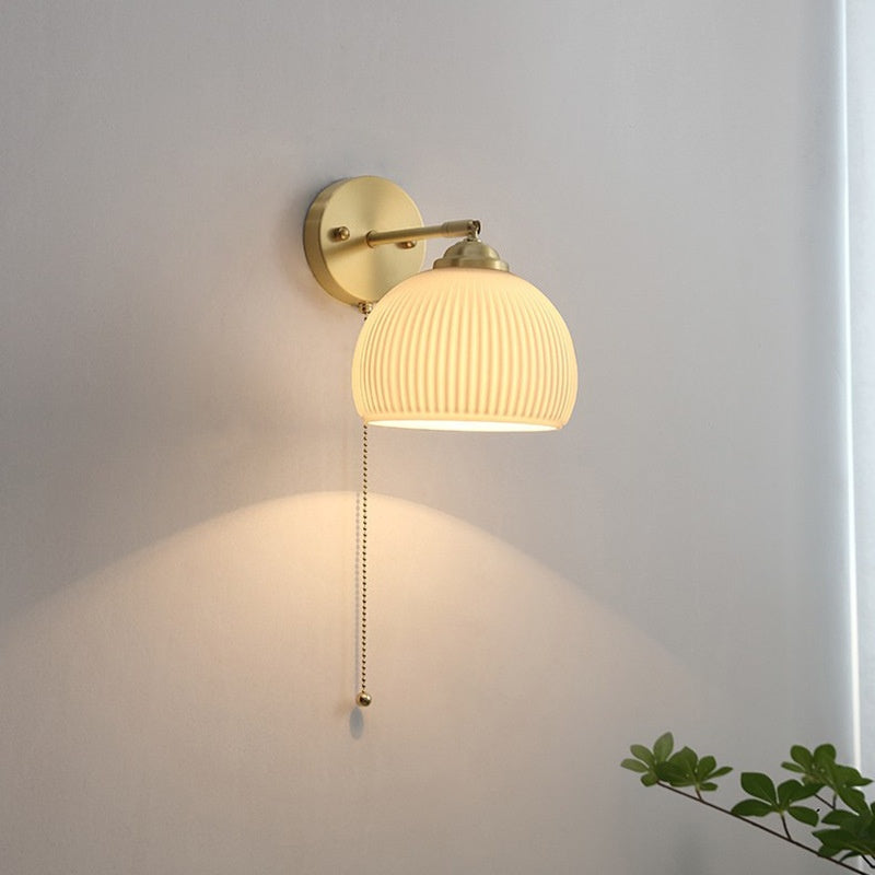 Nordische Kupferwandlampe – japanischer Stil – Bild 7 | LuxeStyle
