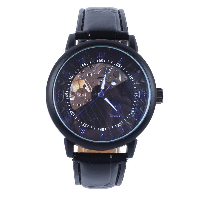 Herren-Armbanduhr mit Leuchtzifferblatt