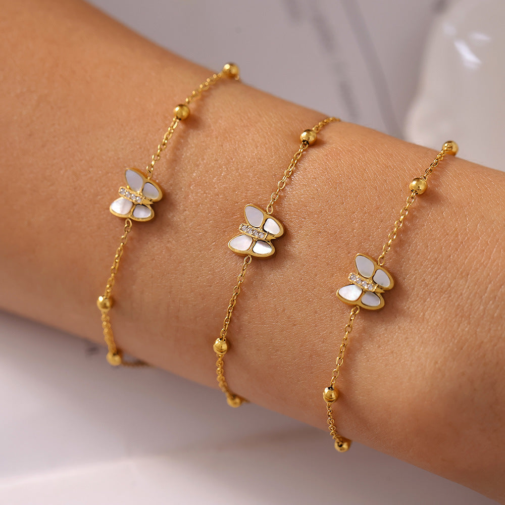 Schmetterlings-Armband aus Titanstahl | LuxeStyle