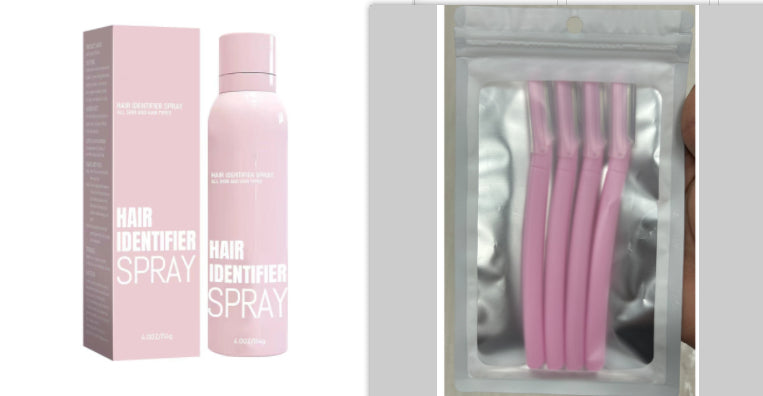 Hair Identifier Spray Set – Für Gesichtsenthaarung