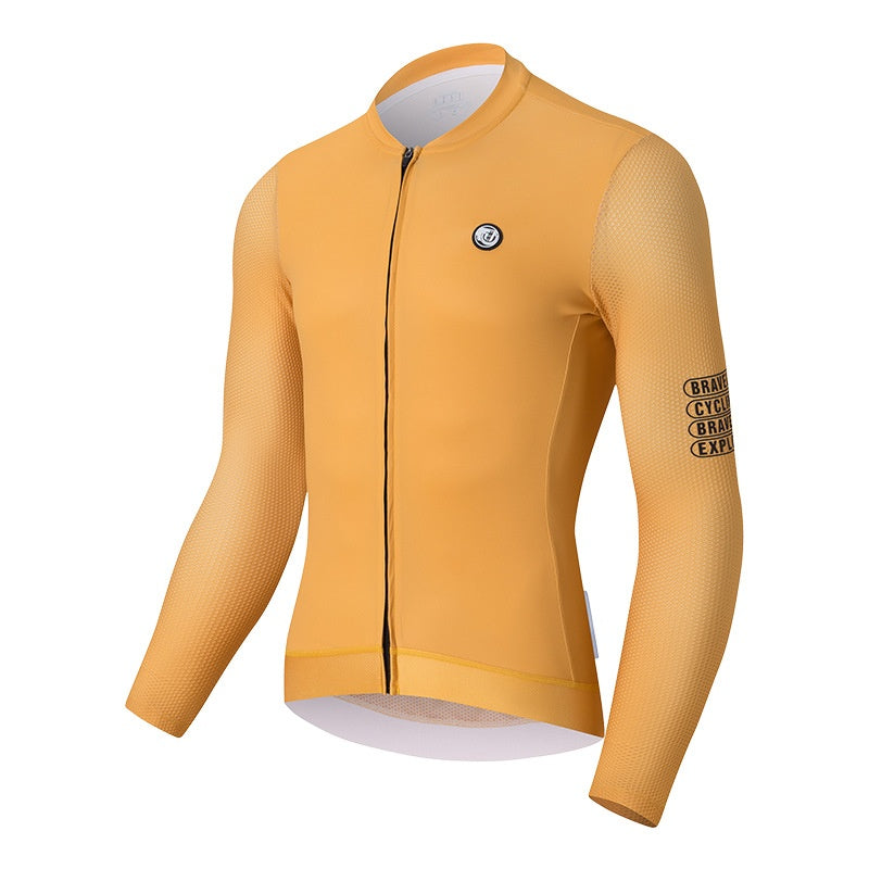 Cycling-Langarmshirt mit Icecooling-Fabric