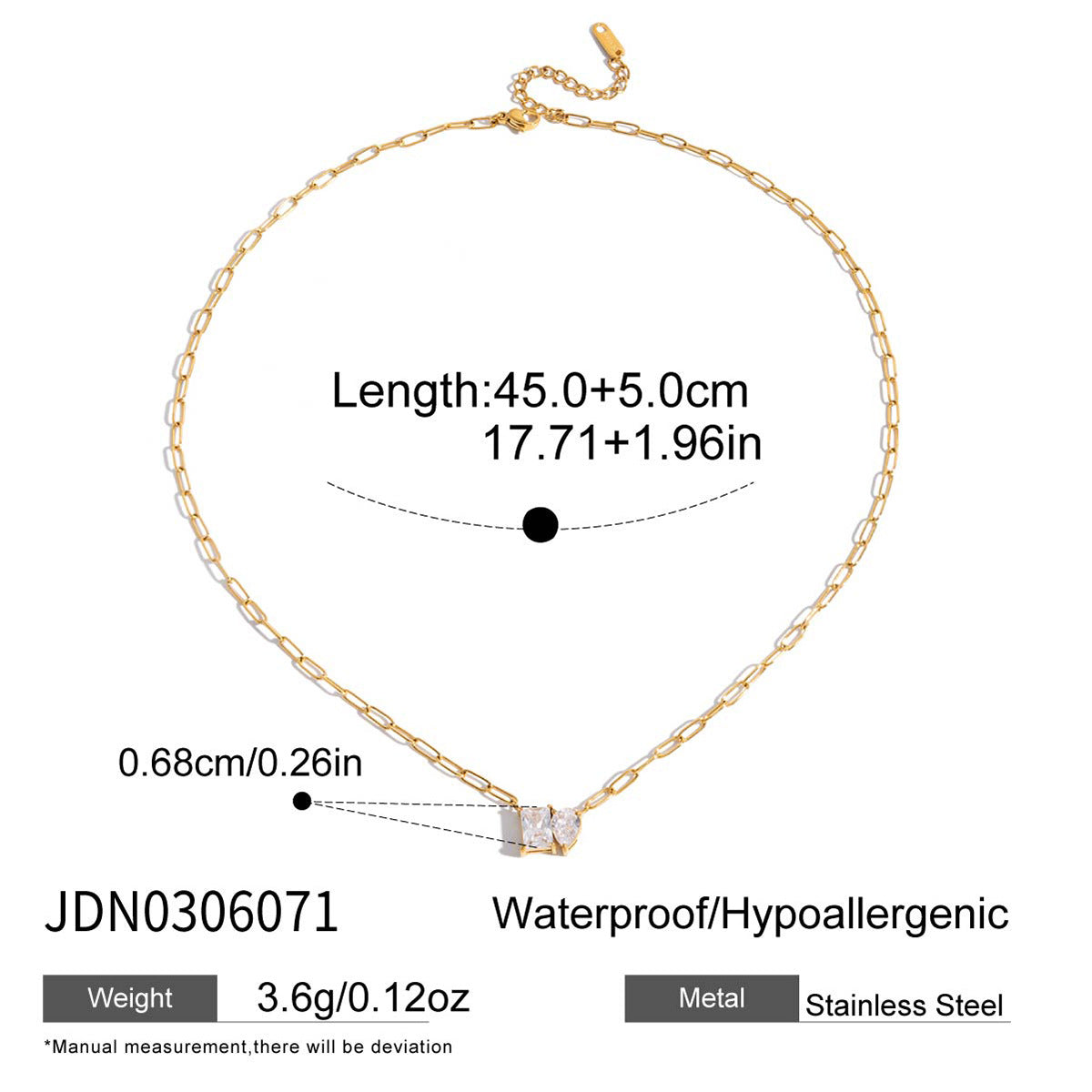 Stahl-Zirkon-Armband – Bild 5 | LuxeStyle