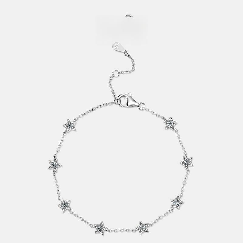 Silberarmband mit Lab-Grown Diamant