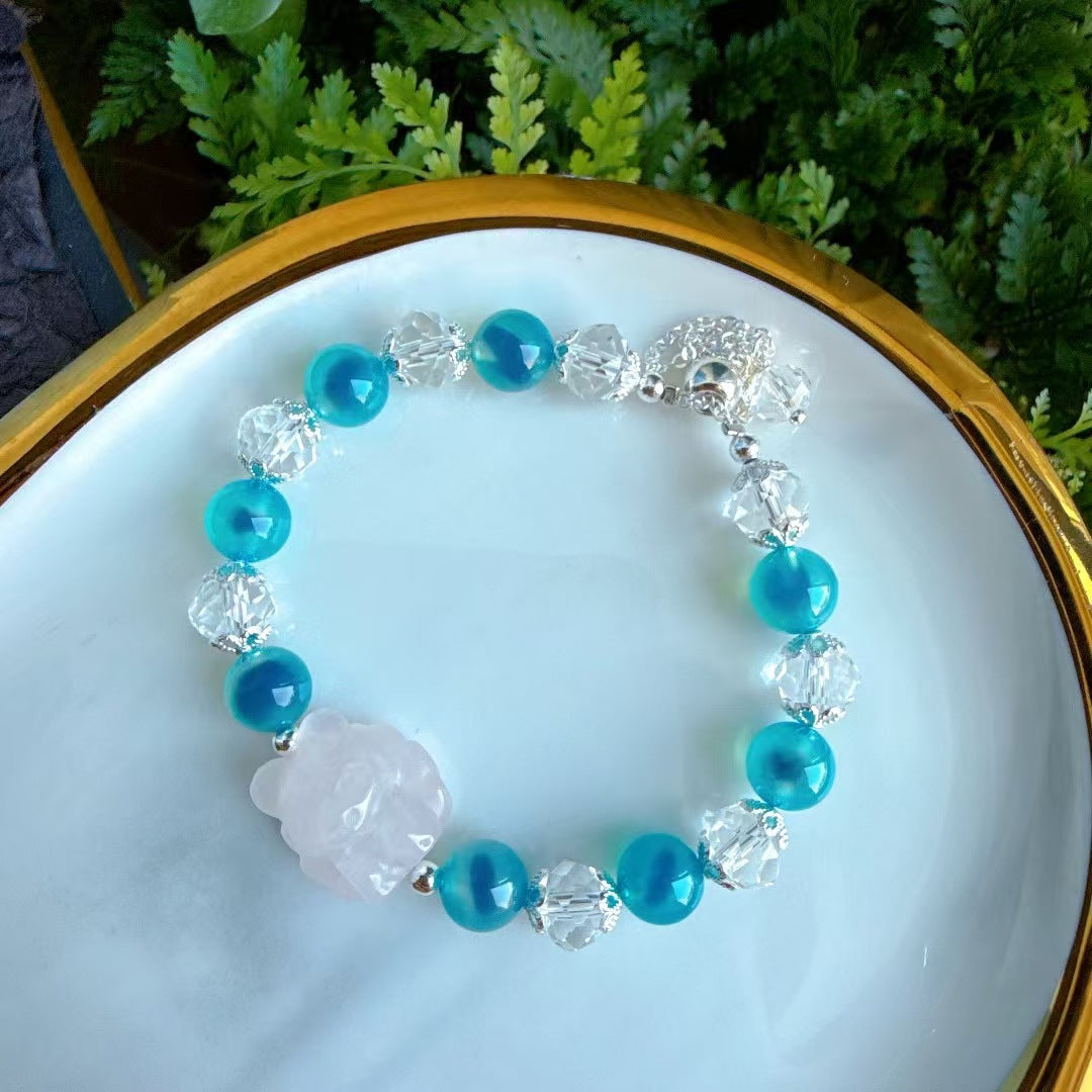 Naturkristall Armband – verschiedene Designs