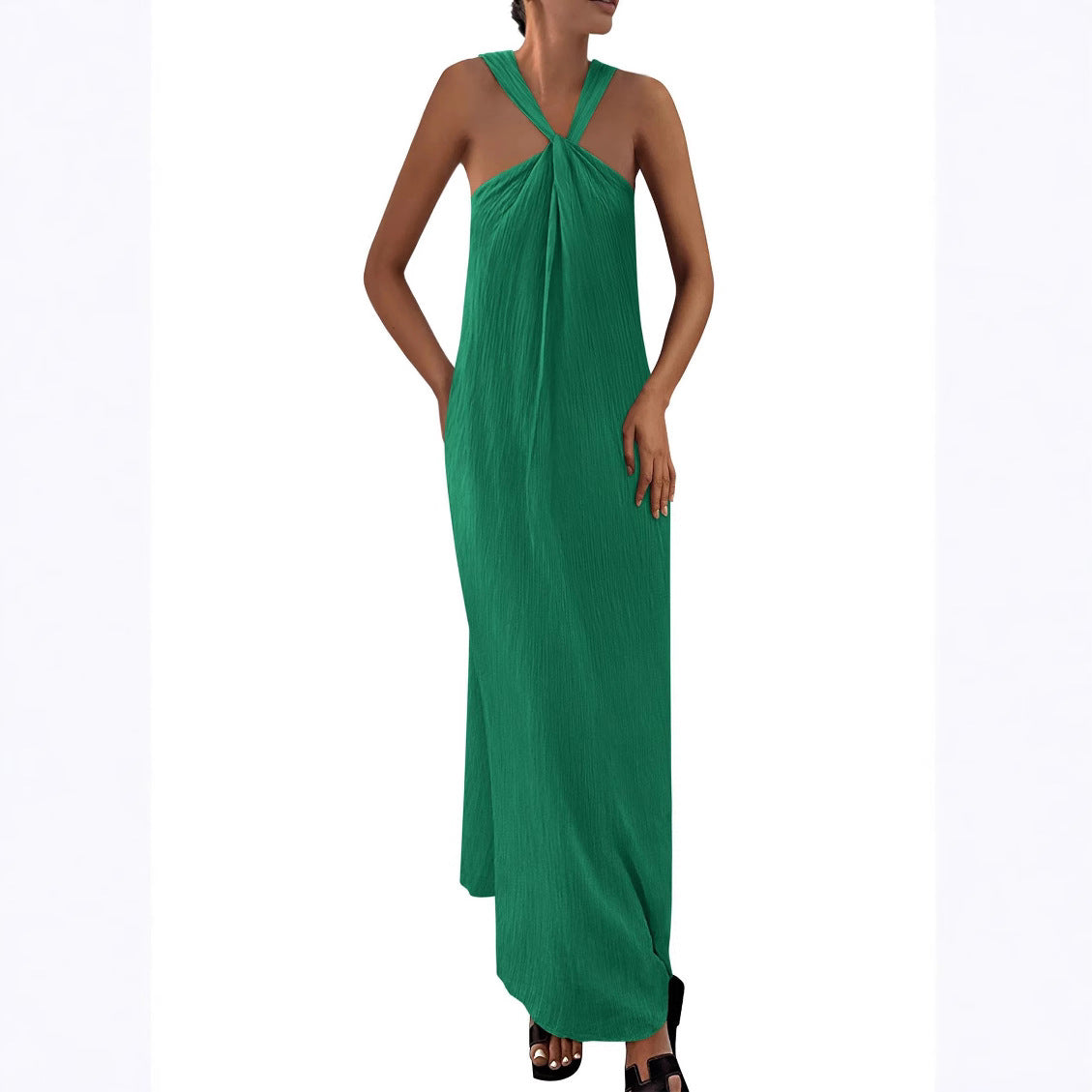Strandkleid «Playa» – Halter mit Schnür-Detail