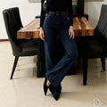 Stilvoll & Bequem Damenjeans Navy Blue