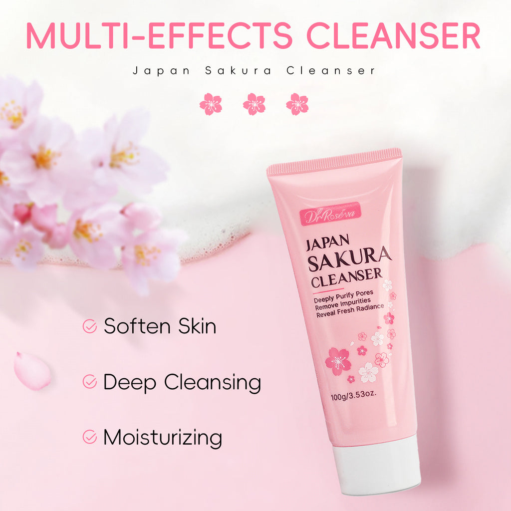 Sakura-Gesichtswäsche