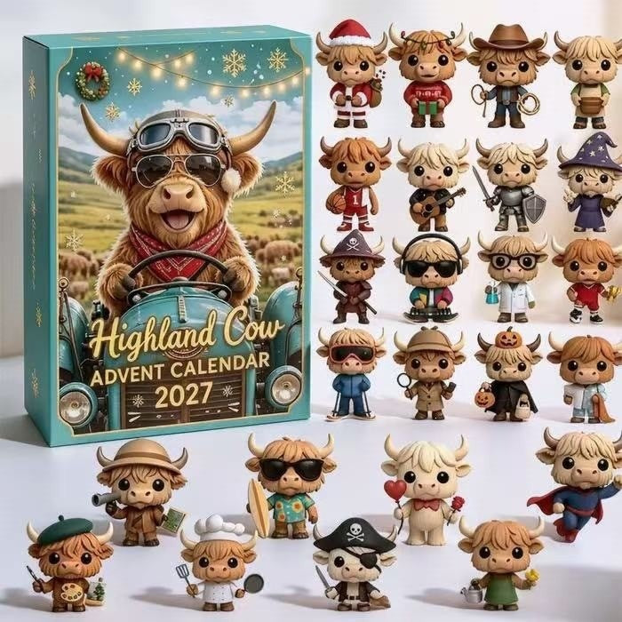 3D Highland Cow Adventskalender – Bild 11 | LuxeStyle