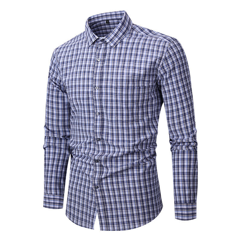 Japanisches Langarmhemd im jungen Casual-Stil | LuxeStyle
