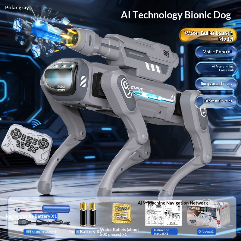 Smarter Roboterhund mit Fernsteuerung