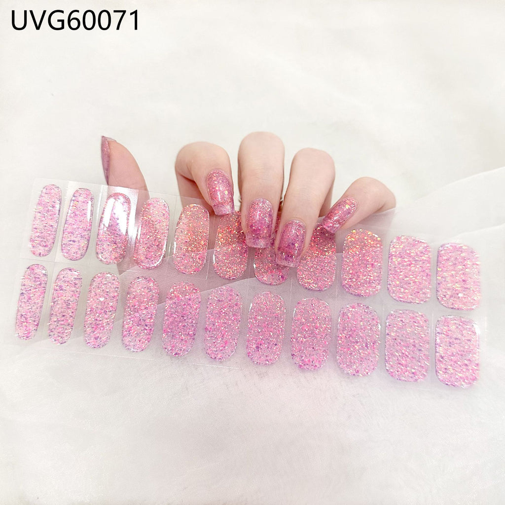 UV Gel Nagelsticker Semi-Cured