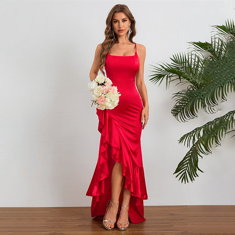 Tailliertes Abendkleid für Damen – Bild 6 | LuxeStyle