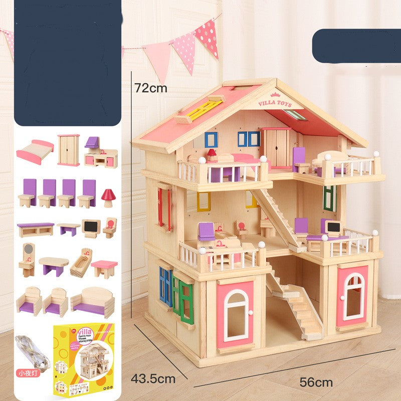 Hölzernes Kinder-Spielhaus – Bild 8 | LuxeStyle