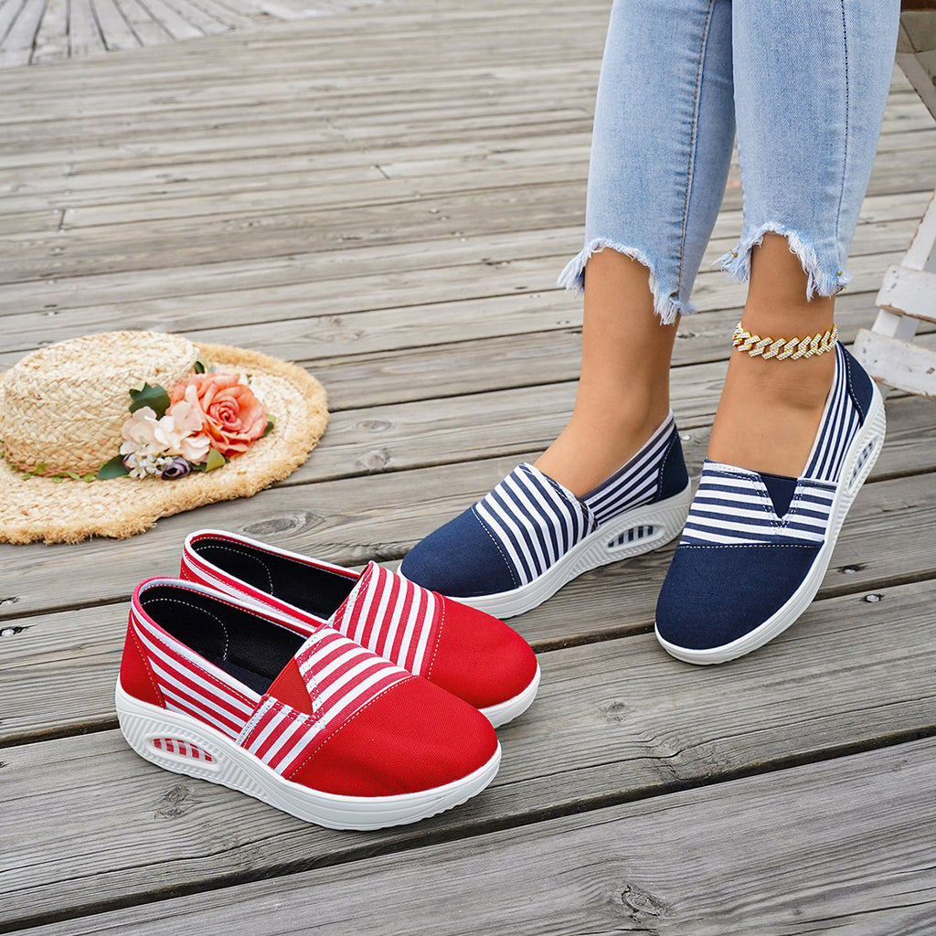 Gestreifte Sneaker