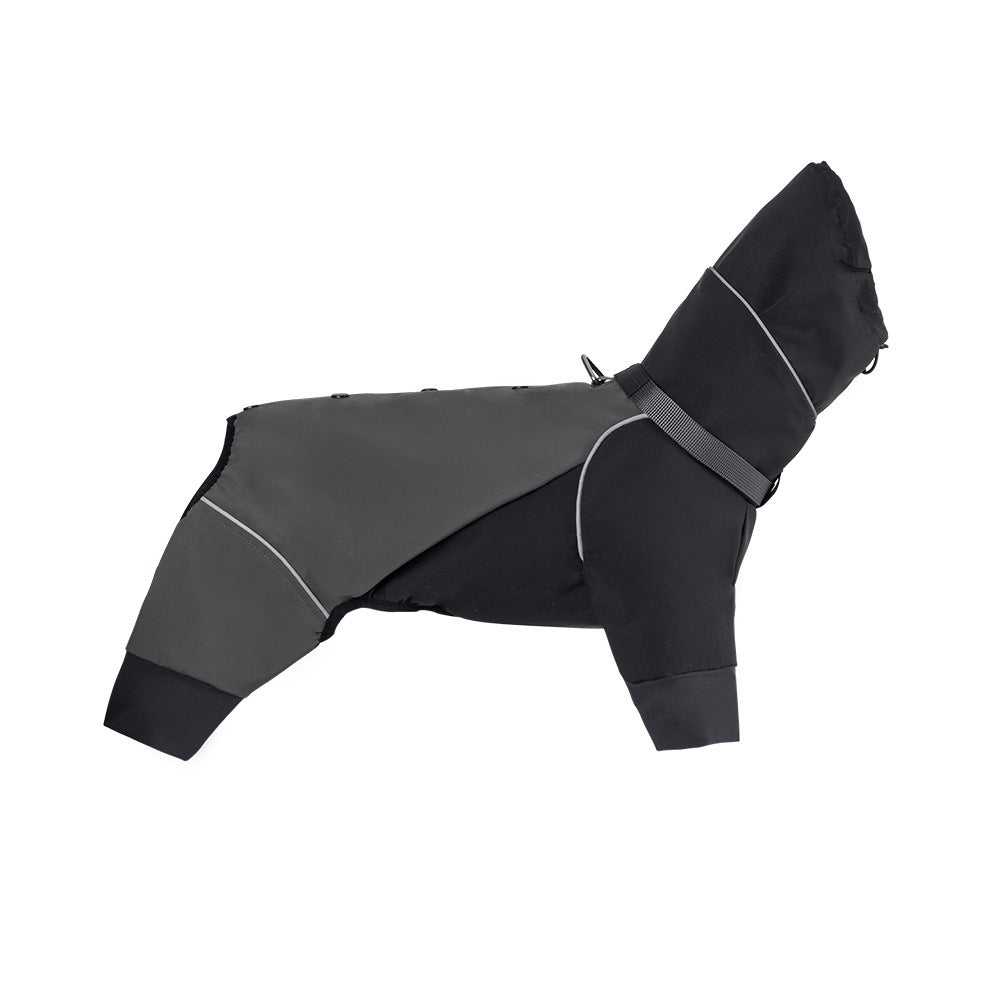 Hundejacke Vollschutz Outdoor – Farbblockiert – Bild 3 | LuxeStyle