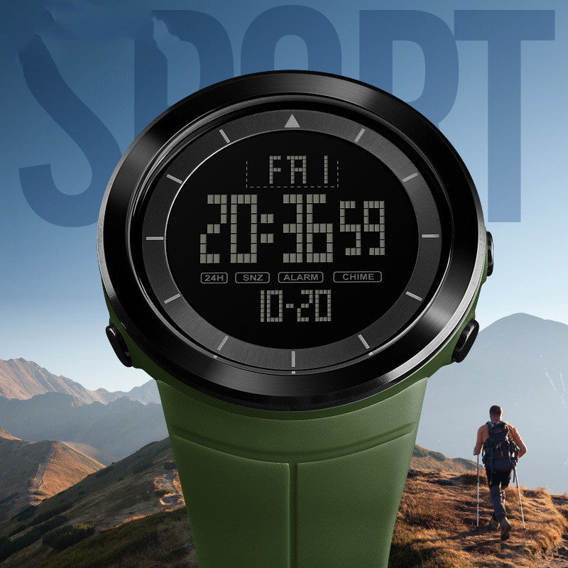 Sportuhr mit Countdown und Dualzeit | LuxeStyle