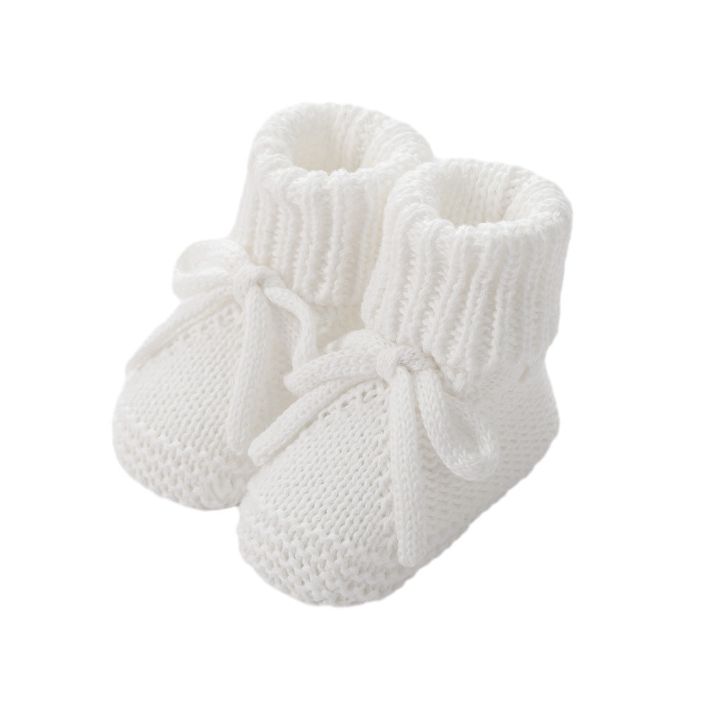 Strickschuhe für Kleinkinder mit Schleife – Bild 15 | LuxeStyle