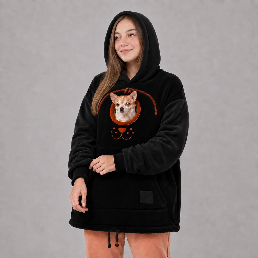 Fleece‑gefülltes Hoodie mit Kordel – Bild 6 | LuxeStyle