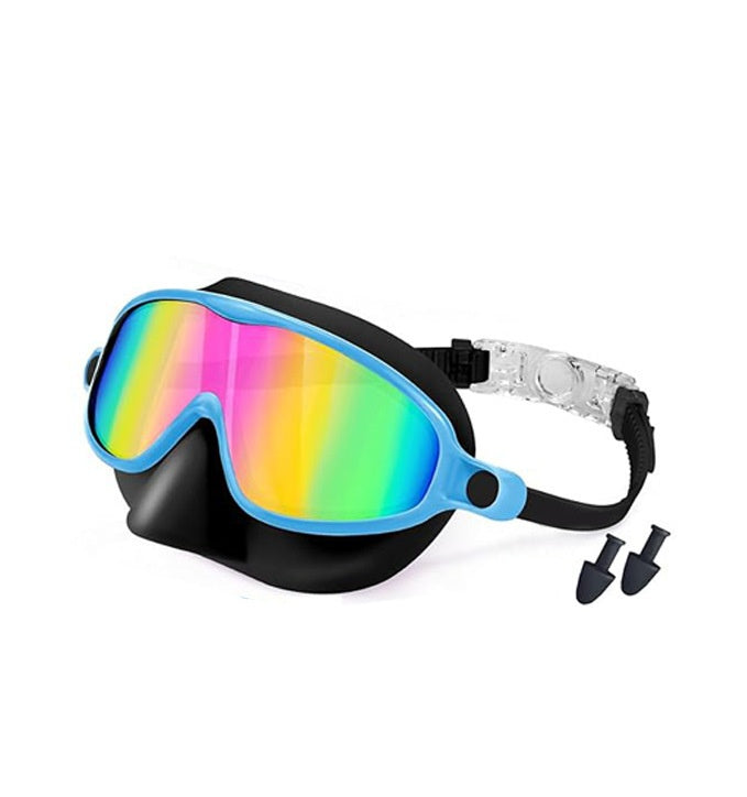 Schwimmbrille für Kinder mit Nasenschutz