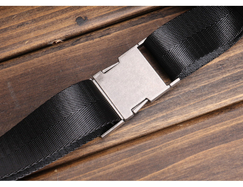 Kleine Leder-Bauchtasche für Herren – Bild 5 | LuxeStyle