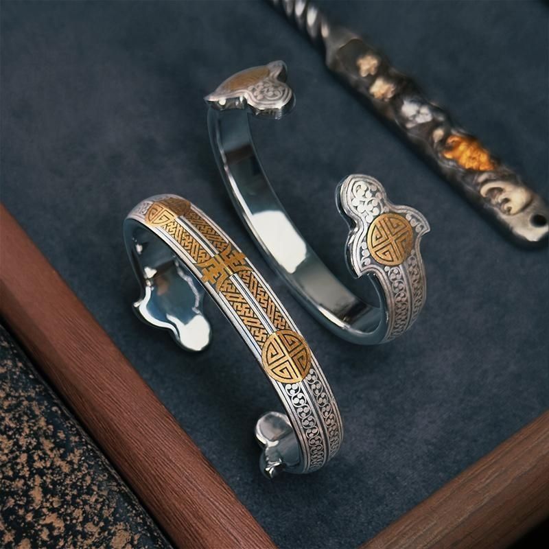 Vintage Kupferarmband Sanjie Vajra – Bild 6 | LuxeStyle
